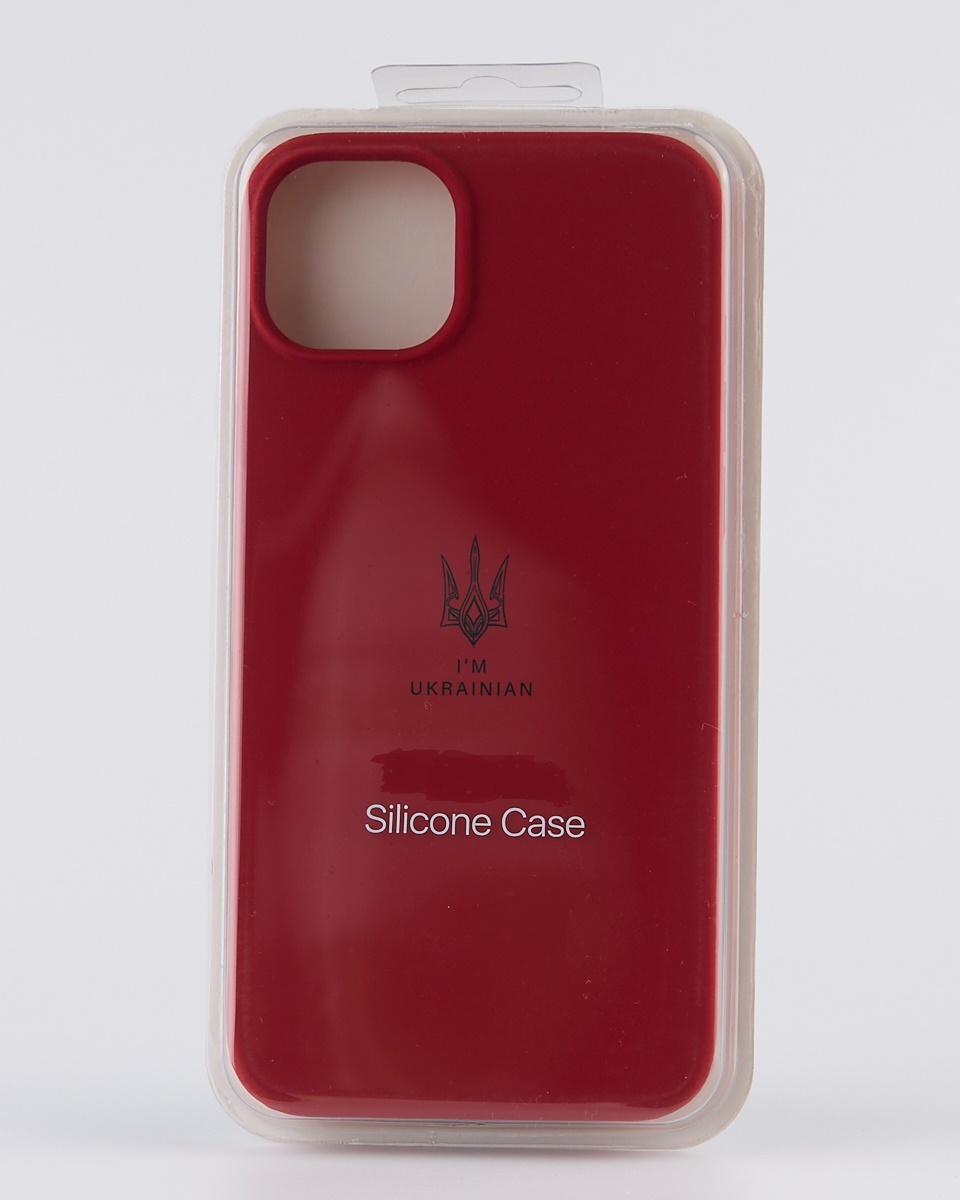 UA Silicone Case Full Protective для iPhone 14 Pro Max (6,7") (Marsala)-0